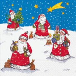 4 Funny Santas